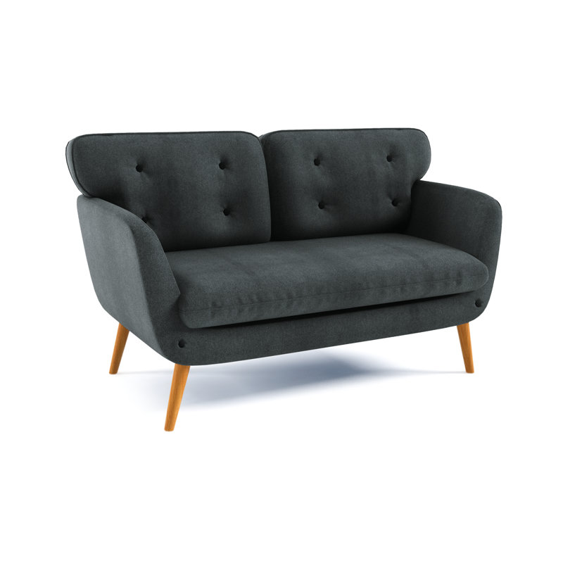 Destini Loveseat, Dark Grey