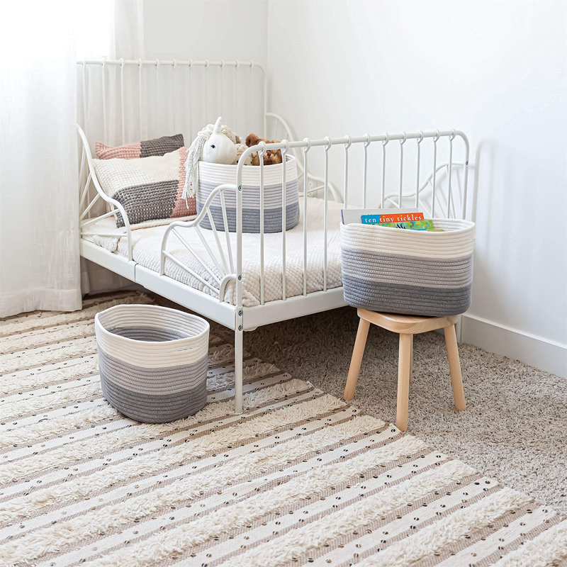 Bloomsbury Market Aftina Wool / Felt Decorative Bin
