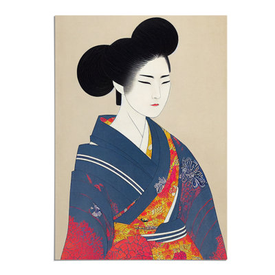 Traditional Geisha No.4 - Wall Art