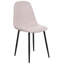 Set of 4 Dining Chairs CRANDALL Fabric-2007517324