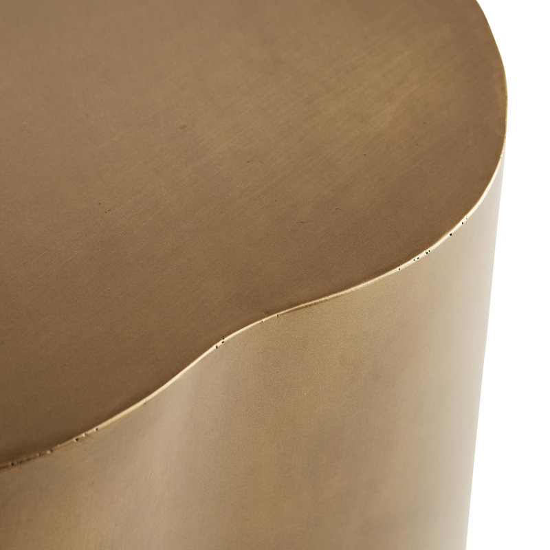 Meadow Coffee Table, Antique Brass