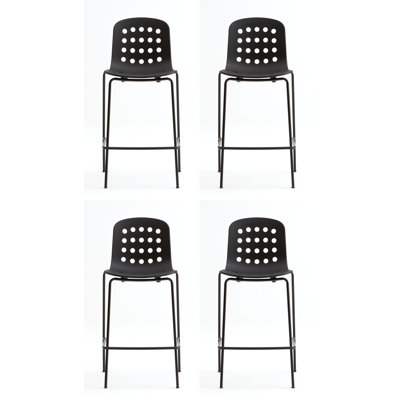 Holi Perforated Counter Stool (Set of 4) by TOOU