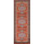 Tapis de couloir indien orange en laine Viss 3 x 8