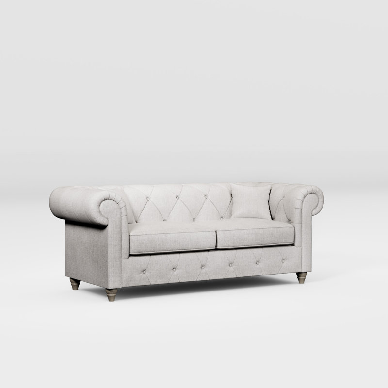 Ellrich 3 Seater Sofa, Washed Oak, Ash