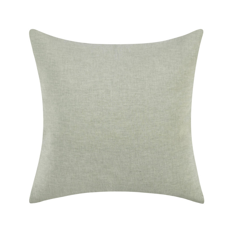 Jayson Linen Pillow Sham, Euro, Green