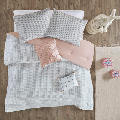 Bilgehan Cotton Reversible Comforter Set