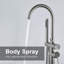 Single-lever floor-mounted bathtub faucet-124758275
