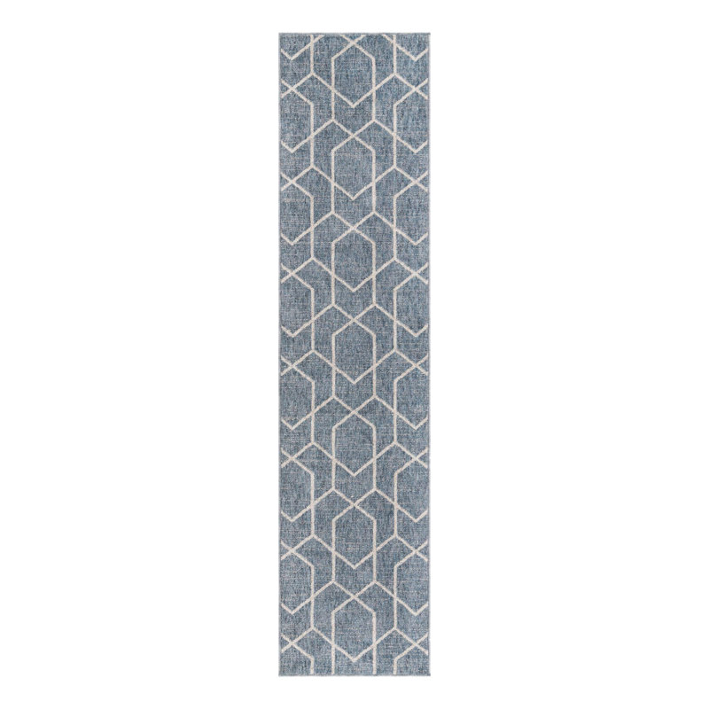 Breze Geometric Indoor Rug, Runner 2' x 8'