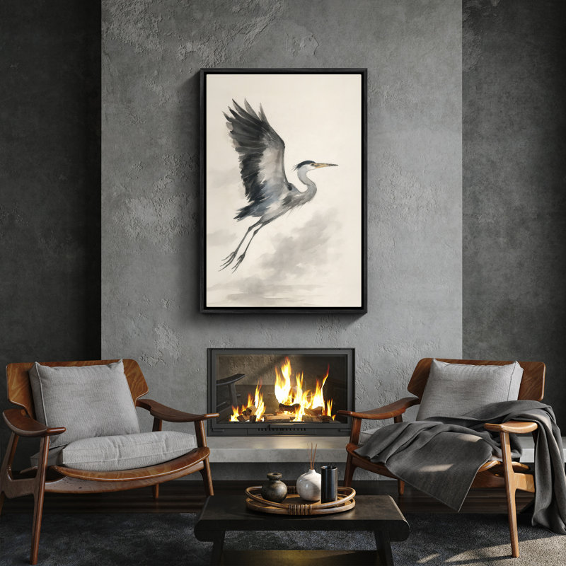 Art mural encadré abstrait rétro antique classique pour chambre à coucher, H 36 po x l 24 po, Noir, noir, noir, noir