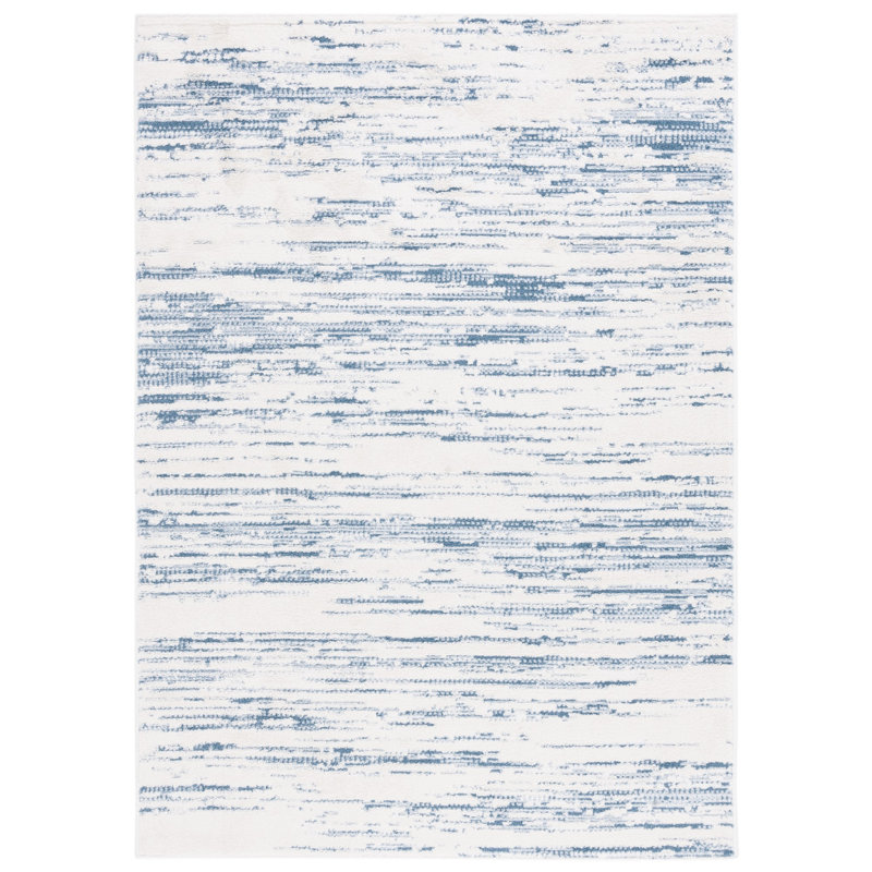 Tapis abstrait Alamo Performance, Rectangle 8 pi x 10 pi