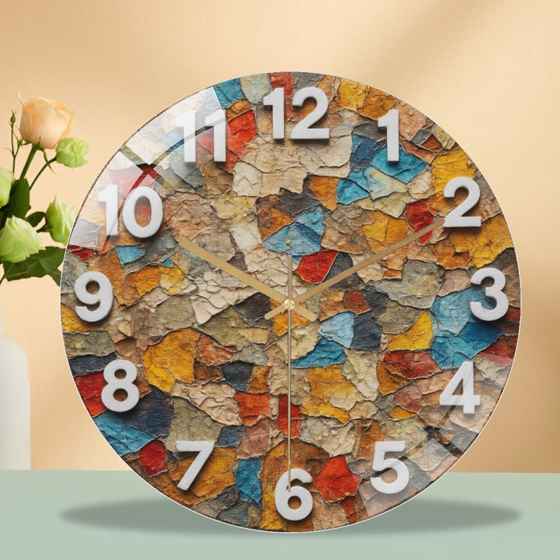 Horloge murale 12 po