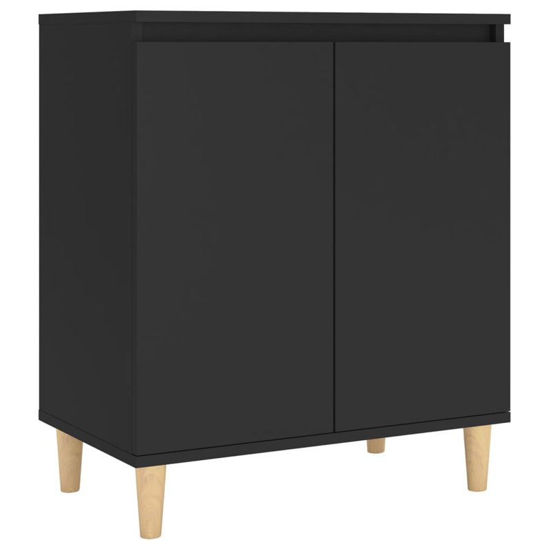 Alderson Rectangle Accent Cabinet, Black
