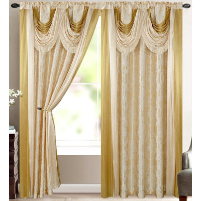Room Darkening Single Curtain Panel