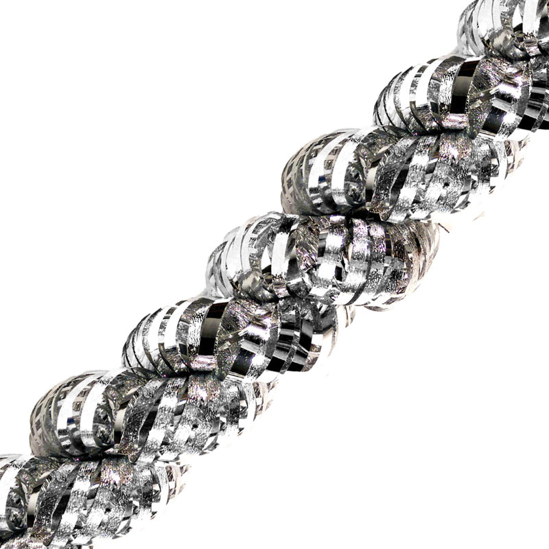 120'' Tinsel, Silver