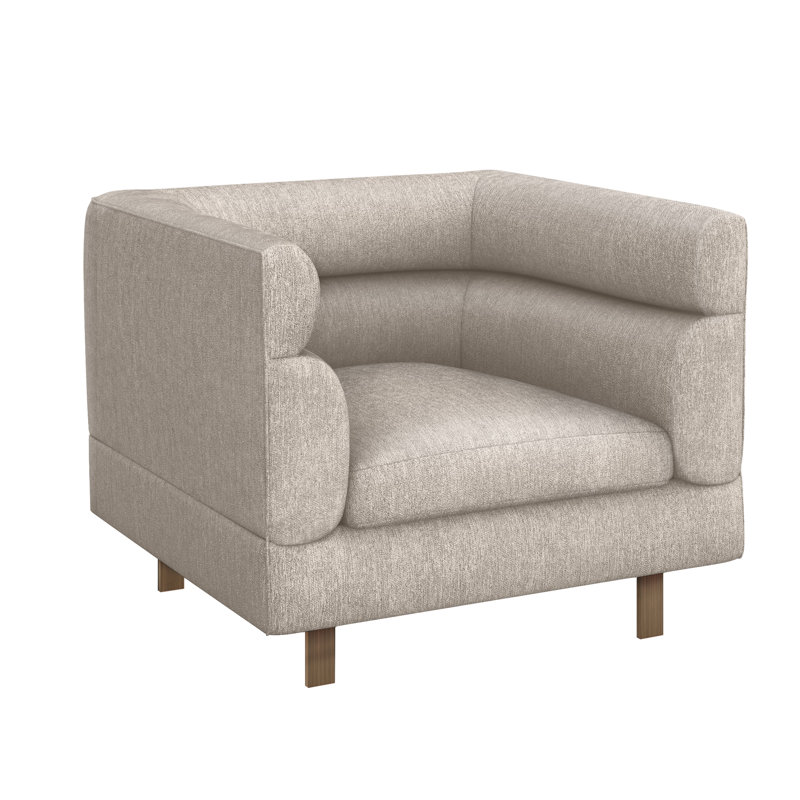Ornette Barrel Chair, Bungalow Chenille