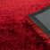 Plush Deep Pile Shaggy Red Rug