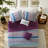 Comfort-first Cotton Quilt Bedding Sets, Purple Boho Style, Home Relaxation