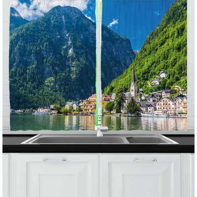 Pointed Kitchen Curtain