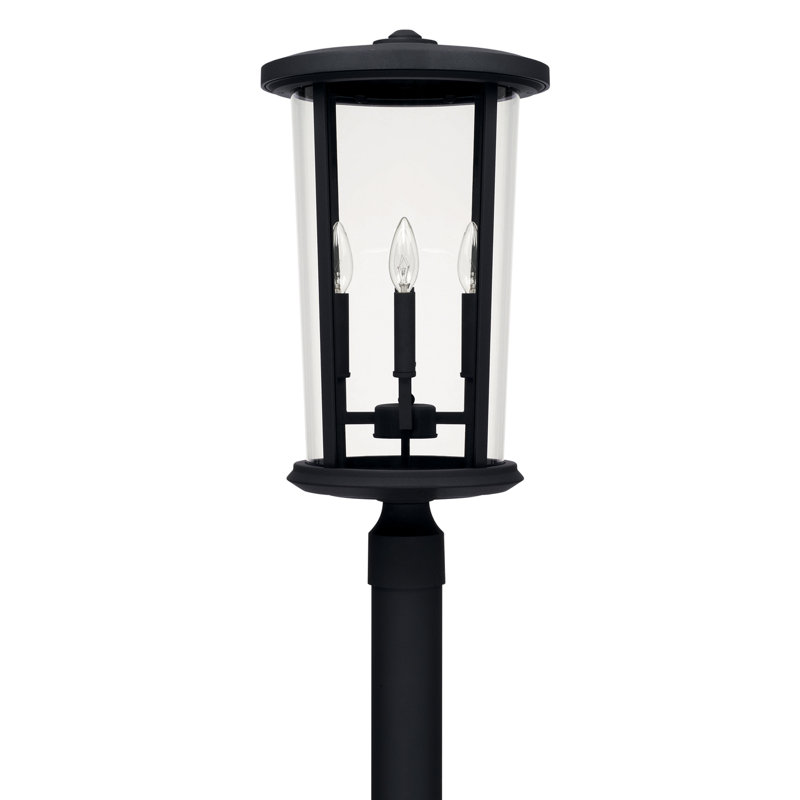Howell Transparent Lantern Head, Black