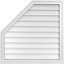 Half Octagon Top Left Surface Mount Signature Urethane Non-Functional Gable Vent Primed Tan-101724373