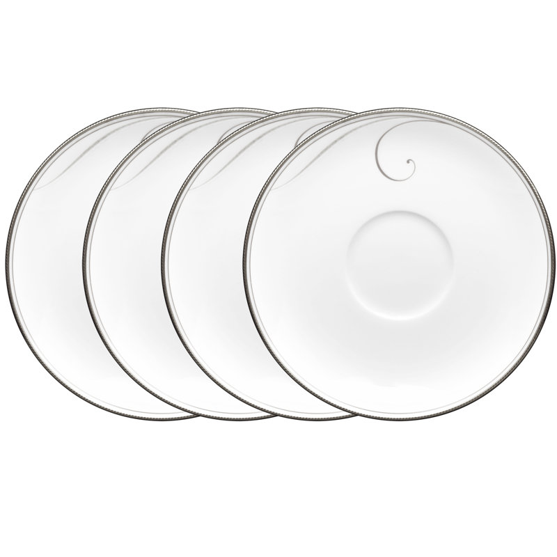 Ensemble de 4 soucoupes de 6 1/4 po Noritake