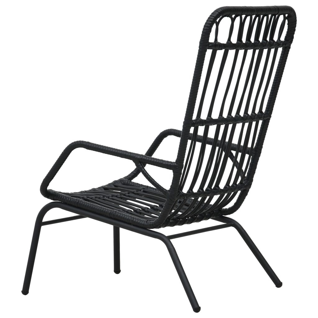 Yaretzi Patio Chair, Black