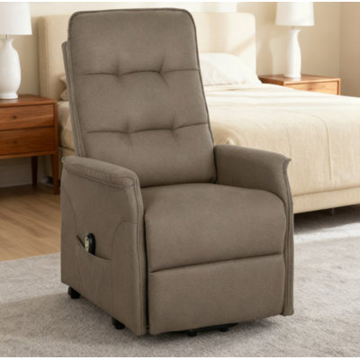 Fauteuil électrique Power Lift pour personnes âgées, avec télécommande, poches latérales, assemblage rapide