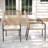 4-Person Outdoor Patio Dining Set With Stackable Rattan Chairs-1164610897