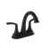 Elm Centerset Two Handle Bathroom Faucet with Push Pop Drain
