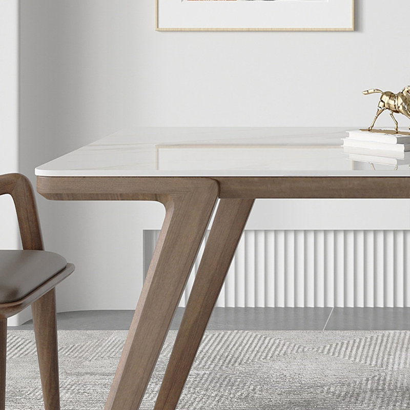 Ensemble de table et de chaises élégantes, H 29,52 po x L 70,86 po x l 35,43 po