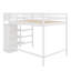 Lit mezzanine double avec garde-robe-76441294