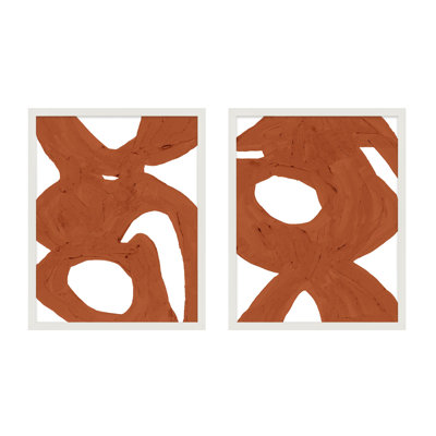 Goodall " Copper Harmony Set Of 2 " by Andrea Stokes 2 - Pieces