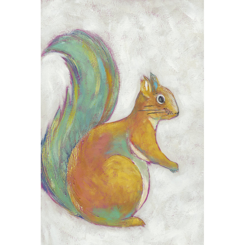 Woodland Friends I - Wrapped Canvas Painting, 122cm H x 81cm W x 3.8cm D