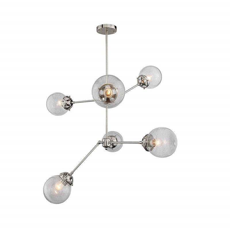 Junipero Glass Semi Flush Mount