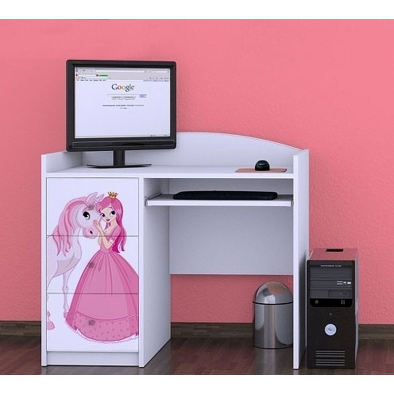 Tercero 100cm Computer Desk, White