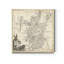 « map of écosse », impression sur toile tendue-1684727477