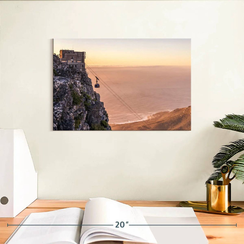 Kavia Table Mountain Cable Car, 8" H x 12" W