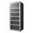 20" 69 Bottle Freestanding Wine Cooler with Beechwood Shelves, Child Lock and Digital Touch Control