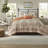 Reversible King Cotton Bedding Sets, Modern Medallion Style For Home