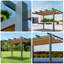 156'' W x 120'' D Aluminum Canopy