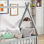 Lit simple en forme de tente-1955958567