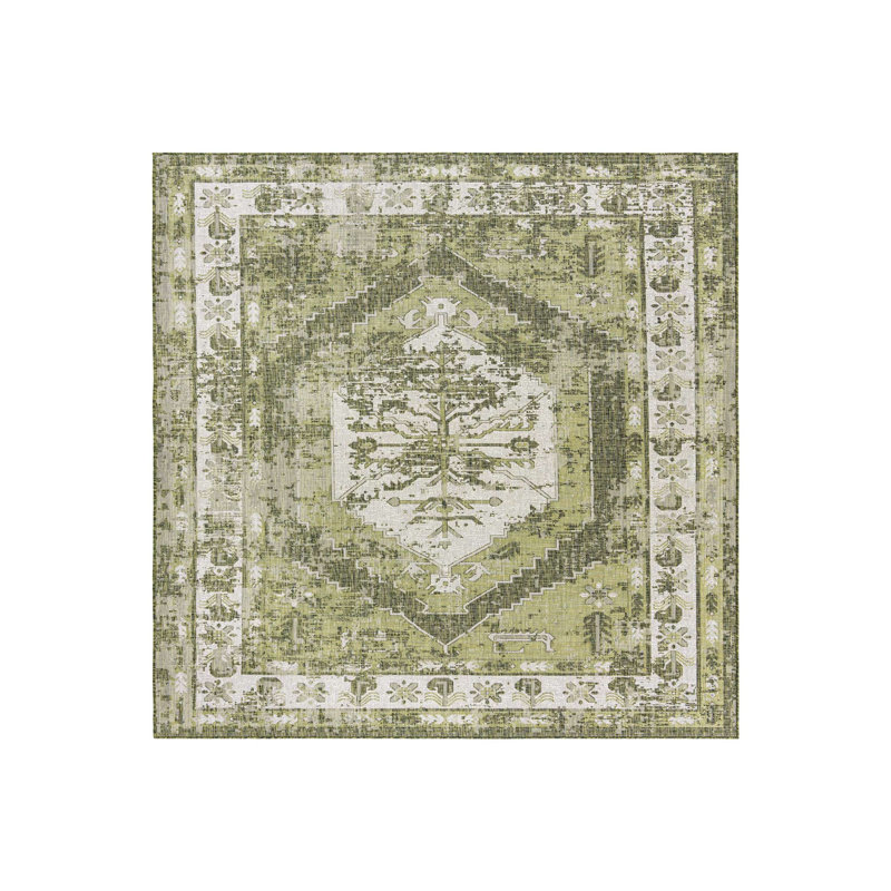Valerie Oriental Indoor / Outdoor Rug, Rectangle 7'10" x 11'