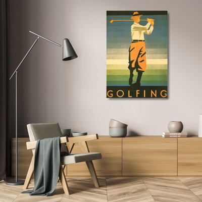 Golfing