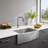 33X21 Inch  Farmhouse Kitchen Sink Apron Front Single Bowl-124665123