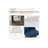 Upholstered Counter Height Swivel Bar Stools Thick Padded (Set of 2)-1882405236