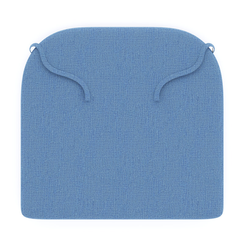 Dining ChairSeat Pad Replacement Cushion – 17.5L x 18.5W x 2D, Cast Ocean Sunbrella® Plainweave