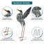 Statue d'extérieur en métal Heron