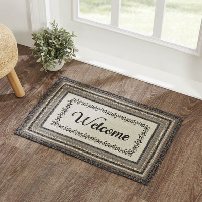 Tapis noir / gris / beige Andrick