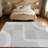 1PC Neutral Geometric Line Art Minimalist Pattern area rugs for Living Room, Soft and Comfortable, Suitable for all seasons, easy-to-maintain, machine washable Indoor floor mat, Under Table Farmhouse suitable for dining table area, bedroom bedside,-129413990