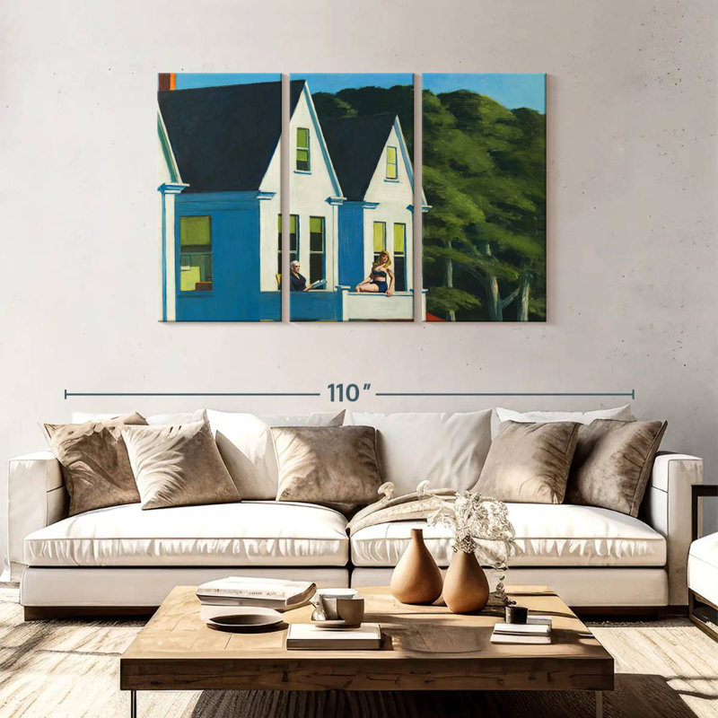 Lilie Second Story Sunlight, 48" H x 74" W